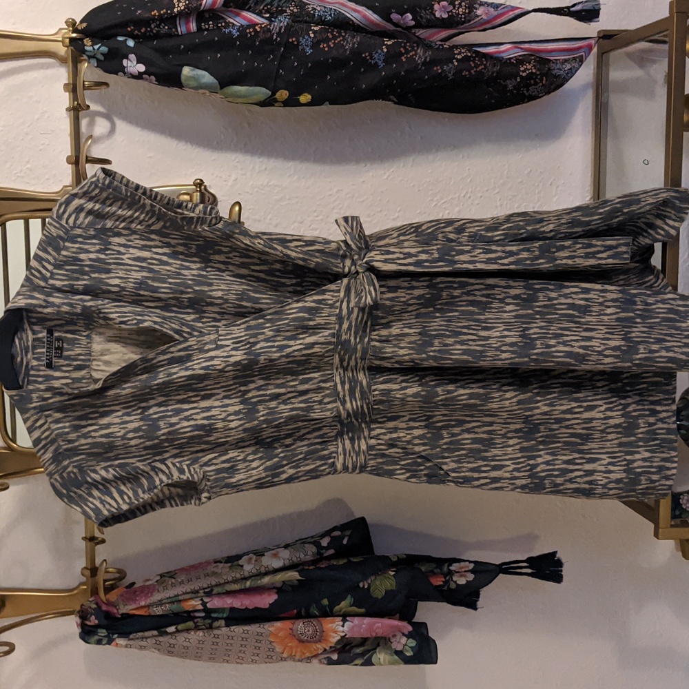 Peruvian connection wrap dress